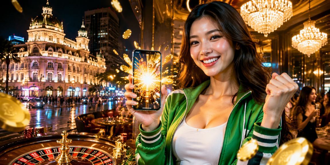 Người dùng tại TP. Hồ Chí Minh chơi casino và jackpot slots trên điện thoại di động